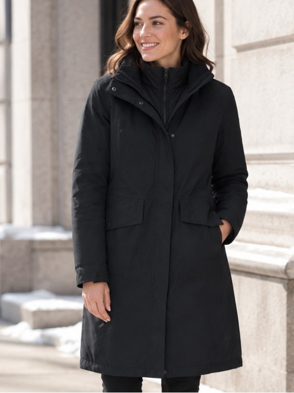 The North Face Suzanne Triclimate 3-in-1 Waterproof Down Parka Black S